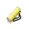 Lanterna Detector de Dinheiro com 9 LEDs Luz Roxa Transfronteiriça 395nm Luz de Detecção Fluorescente Mini Lanterna Luz de Detecção Roxa