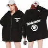 2023 novo dia de comércio exterior homem TOKIO HOTEL moletom com capuz blusa de baixo básica casual wear feminino roupa de casal