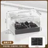 Caja a Prueba de Humedad para Cámara, Caja de Almacenamiento para Lentes, Caja de Almacenamiento Transparente para Cámaras SLR, Caja de Almacenamiento Sellada de Plástico de Gran Capacidad para Equipos Electrónicos