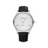 Yazole azole 543 Cinturón sencillo para hombre reloj de cuarzo casual de regalo boutique reloj moderno personalizado