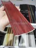 Pvc 7cm moldura esquina línea de esquina de pared tira decorativa de esquina de pared acabado madera de bambú línea de techo yeso de techo canaleta para luz de techo esquina interior autoadhesivo