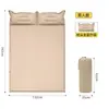 Colchoneta inflable automática para acampar al aire libre con nido de huevo, colchón inflable para exteriores, carpa a prueba de humedad, colchoneta para picnic, cama inflable automática