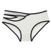 Nueva ropa interior sexy pura para mujer, entrepierna de algodón, antibacteriana, cómoda, deportiva, estudiante, cintura baja, calzones realzadores de cadera