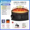 Cinturón de masaje multifuncional para la cintura con calefacción, moxibustión, vibración y compresa caliente para la cintura y el abdomen, dispositivo de soporte lumbar para uso doméstico
