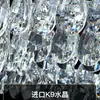 Araña de cristal de alta gama para sala de estar de villa, luz principal lujosa y grandiosa para comedor y dormitorio principal, 6 lámparas nuevas de Zhongshan