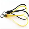 Abrazadera de plástico liberable de nylon estilo americano, portátil, con doble hebilla, restricción táctica, plegable, de doble extremo