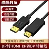 Cable Adaptador HDMI a VGA de Alta Definición 4K Transfronterizo para TV, Computadora, Proyector Cable de Conexión de Conversión 1.8m