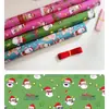 Fabricante en Stock al por Mayor Nuevo Papel Recubierto Brillante de Navidad Divertido e Interesante Papel de Regalo de Papá Noel