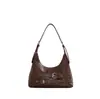 Bolsa de Ombro Única Feminina Venda Quente Transfronteiriça Bolsa Feminina Estilo Preguiçoso Exquisita Feita à Mão Simples Versátil para o Dia a Dia Moda Bolsa Baguete de Ombro Único