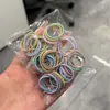 Gomas para el pelo de colores pastel para niñas, cintas para el pelo de alta elasticidad para niños, gomas para el pelo de bebé que no dañan el pelo, gomas elásticas para trenzar, accesorios para el pelo