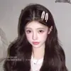 Presilha de Cabelo para Menina Estilo Novo 2026 com Laço, Presilha Lateral Sem Costura, Presilha para Franja Doce Dopamina, Grampo Fofo