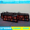 Reloj de calendario perpetuo de alta precisión LED, tablero electrónico, pantalla de reloj de sincronización por puerto de red GPRS, tarjeta de cuenta regresiva para interiores