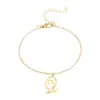 26 Alfabeto Inglés cursiva nombre palabra Pulsera Pulsera de Letras del Alfabeto