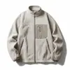 Alternativa Acessível Armazenamento de Calor Leve Quente Lã Fleece Outono/Inverno Unissex Esportes ao Ar Livre Casual Capuz de Lã com Gola Alta