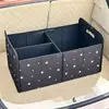 Caja de almacenamiento para maletero de coche transfronteriza, caja de almacenamiento plegable multifuncional creativa, caja organizadora de alta gama de gran capacidad