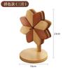 Tapete Aislante para Árbol de Navidad Individual Posavasos Artesanía de Madera Personalizada Tapete Resistente al Calor Anti-Escaldante Adornos de Madera para Mesa de Comedor
