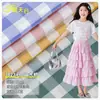 Camisa de Vestir a Cuadros Grandes Clásicos de Tela de Imitación de Algodón y Lino Colorida Cuadros Grandes Rojos y Azules Ropa para Niños Tela de Imitación de Lino