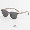 P28031 Gafas de Sol de Estilo Nuevo con Montura Cuadrada Simple para Hombres y Mujeres, Venta al por Mayor Transfronteriza, Cómodas y de Gama Alta, Se Pueden Personalizar con Lentes Graduados
