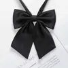 Pajarita para Mujer JK Uniforme Japonés Camisa No de Combate Traje de Vela Cuello Flor Estilo Universitario Mango Largo Cinta Pequeña Combinación para Todo