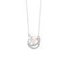 Colar Planeta em Prata de Lei 925 Feminino Design de Nicho Luxo Acessível Corrente Clavícula Estrela Estilo Ins Pingente de Pedra de Vidro Sonhador
