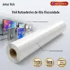 Vinil Autoadesivo de Alta Viscosidade para Adesivos de Carroceria, Sinalização, Displays de Exposição, Publicidade e Materiais em Rolo para Impressão Decorativa