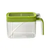Juego de Frascos para Especias para Cocina Casera, Recipientes de Vidrio para Condimentos, Botella de Condimento MSG, Tarro de Sal, Caja de Almacenamiento