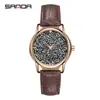 Venta al por mayor de relojes de pareja usados, relojes de pulsera sencillos para hombre, relojes impermeables para mujer para ir al trabajo, relojes de cuarzo versátiles para exámenes de servicio civil