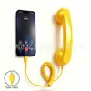 Auricular Retro para Teléfono Móvil, Auricular de Teléfono Elegante, Auricular de Teléfono Plug-and-Play, Auricular de Teléfono de Enchufe Directo Tipo-C