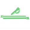 Bridas para Cables con Forma de Oso con Cintas de Velcro de Nailon Coloridas para Organizar y Agrupar Cables de Datos