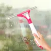 Raspador de Vidro com Borrifador Integrado, Raspador de Silicone Doméstico, Escova com Borrifador para Janelas, Limpador de Vidros, Limpador de Vidros de Carro