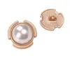 Dart Plus Perla Metálica Cosido a Mano de Moda y Exquisito Traje de Lana Abrigo Exterior Abrigo Cortavientos Botones Botones