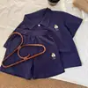 Roupas de Verão para Meninos e Meninas, Roupas da Moda de Marca Tendência para Crianças, Camisetas Polo e Bermudas Estampadas de Desenho Animado de Comércio Exterior