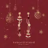 Pendientes de Bola de Pelo con Lazo Flocado Rojo de Año Nuevo Pendientes de Nicho de Gama Alta Pendientes de Nicho de Gama Alta para Boda de Año Nuevo