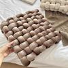 Cojín Nudo Nórdico, Almohada Cuadrada de Felpa Tejida a Mano, Cojín para Uso en Casa, Cojín para Sofá, Cojín Decorativo para Mirador