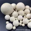 Cor de Madeira Natural Sólida Grande Bola Redonda Bola Redonda de Madeira Faia Bola de Madeira Blocos de Construção Pintura Artesanal Acessórios DIY Sem Furo Contas de Madeira