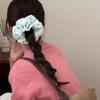 Color de Nicho Combinación Borde de Cuadros Vigoroso Anillo para el Cabello Intestino Grueso Grande Alta Elasticidad Dulce Combinación para Todo Cola de Caballo Cuerda para el Cabello