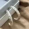 Brincos Argola Lua Martelada com Design de Nicho, Joias Versáteis Simples e Estilosas, Brincos Estilo Feriado Atacado