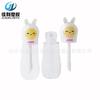 Tubo de Gloss Labial Desenho Animado Coelho Garrafa Transparente Plástico Redondo Gloss Labial Infantil Tubo de Brilho Labial Tubo de Gloss Labial Alpaca Personalizado