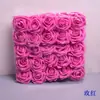 25 Rosas de Colores en Bolsa Opp, Flores Artificiales de PE, Flores Falsas para Decoración de Bodas, Regalo de San Valentín, Decoración del Hogar
