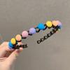 Tiara Infantil Acessórios de Cabelo Grampo Antiderrapante para Menina Não Machuca o Cabelo Aro de Cabelo Trançado Acessórios de Cabelo para Cabelos Rebeldes Acessórios de Cabelo para Meninas