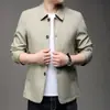 Dropshipping de jaquetas masculinas populares para homens de meia-idade, blusas masculinas estilo business casual e agasalhos para pais