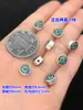 S999 Plata Pura Pegamento Retro Bambú Creciente Cuentas Cuerda de Mano Trenzada Pulsera Collar Accesorios Hechos a Mano diy