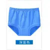 Envio direto da fonte: Cuecas Boxer de Algodão Puro para Homens de Meia-Idade e Idosos, Calcinhas de Tamanho Grande com Caimento Solto para Idosos