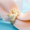 Venta Caliente 2 Categoría Comercio Electrónico Chapado en Oro Anillo Chapado en Oro de Vietnam Oro de Overlord Anillo de Dragón para Hombres Anillo de Oro al por Mayor