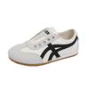 Zapatos de Lona Nuevos de Verano 2025 para Mujer, Zapatos Slip-On Versátiles y Modernos, Zapatos Deportivos Casuales y para el Ocio, Zapatos Blancos