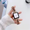 Para Apple AppleWatch7-1 Generación Tres Cepas Correa de Resina con Diamantes iWatch se Correa de Metal Disponible