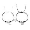 Pulseira Elástica Ajustável com Contas Quente de Vendas Transfronteiriça para Casal Halloween Aranha Morcego Amor Ímã de Sucção Pulseira