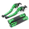 Adecuado para Kawasaki Z1000/R Ninja1000Sx Palanca de Freno y Embrague Plegable Modificada Manija de Freno de Mano Funda de Goma