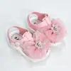 Sandalias para Niñas, Zapatos Cerrados de Suela Suave de Verano para Niños Pequeños, Venta al por Mayor de Comercio Exterior para Bebés y Niños Pequeños, Pequeña Princesa