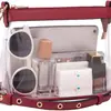 Bolsa Cruzada Transparente de PVC para Nuevo Producto Personalizada Almacenamiento para Teléfono Móvil, Llaves, Monedas Bolso Cruzado León Ling